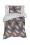 L'essentiel linge de maison Olivia - Gold, Grey